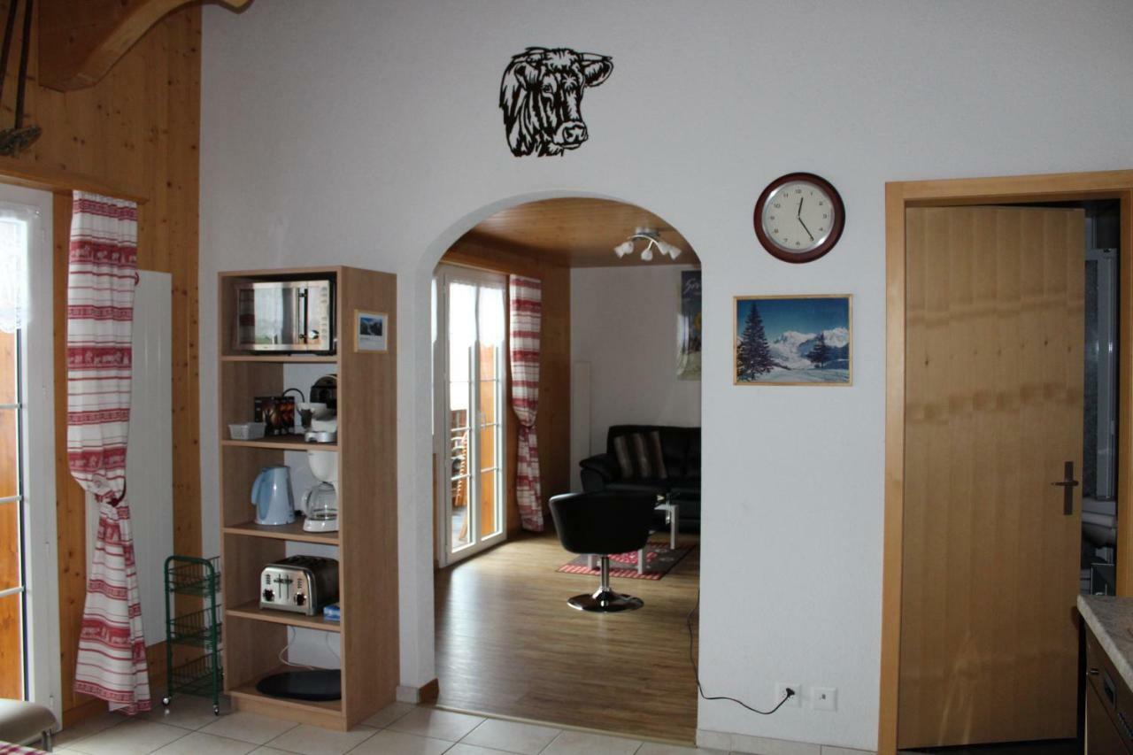 Chalet Verbrunnenhaus Grindelwald Apartment ภายนอก รูปภาพ