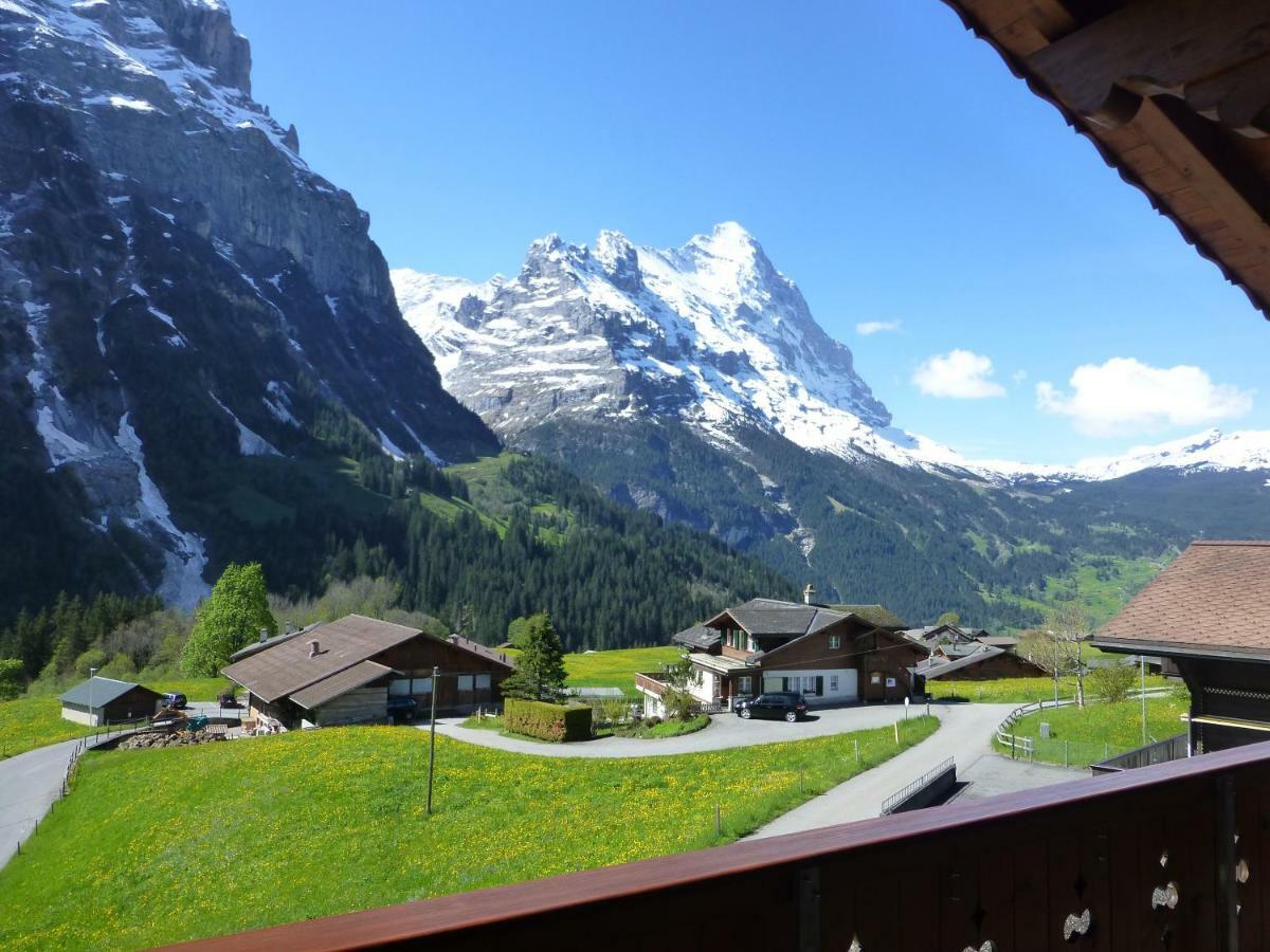 Chalet Verbrunnenhaus Grindelwald Apartment ภายนอก รูปภาพ