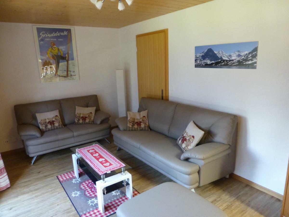 Chalet Verbrunnenhaus Grindelwald Apartment ภายนอก รูปภาพ